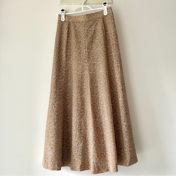 Vintage floral print midi skirt - Picture 2 of 4